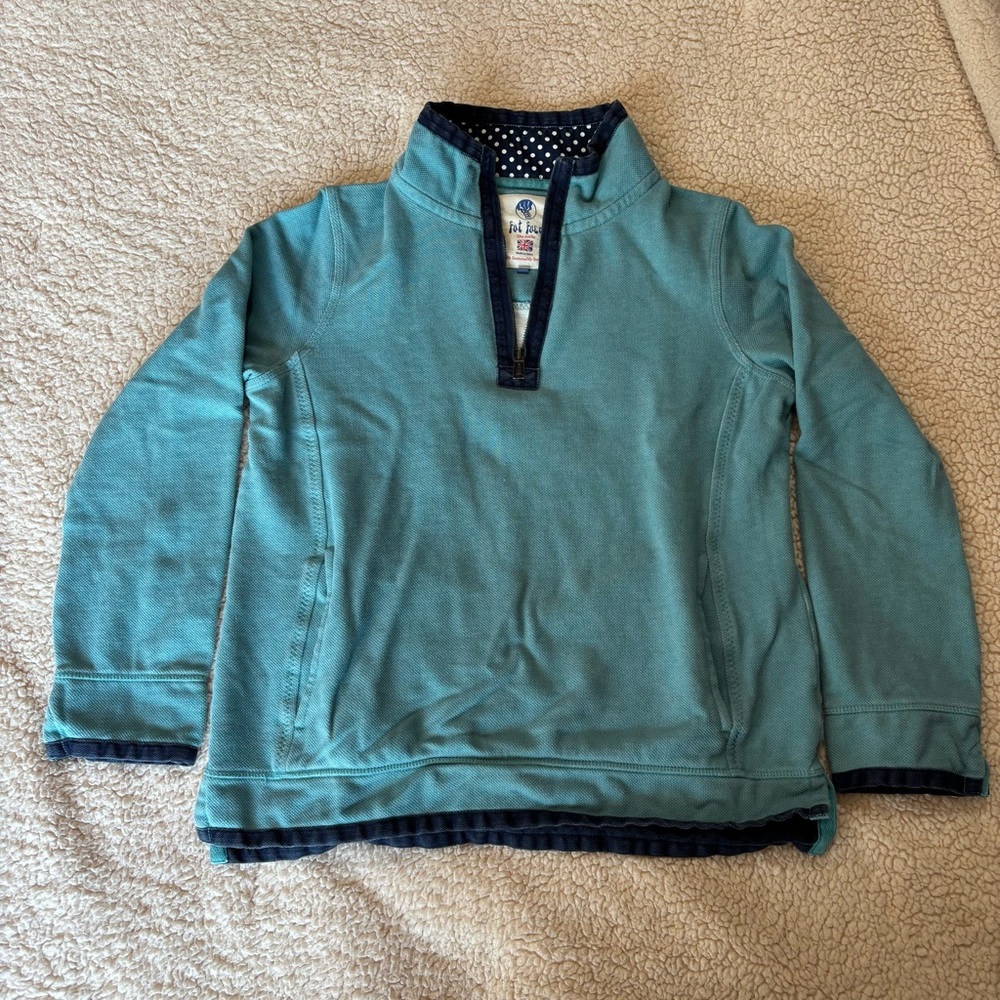 airlie fat face quarter zip sweatshirt